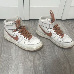 Women’s Nike High top air forces Size 7